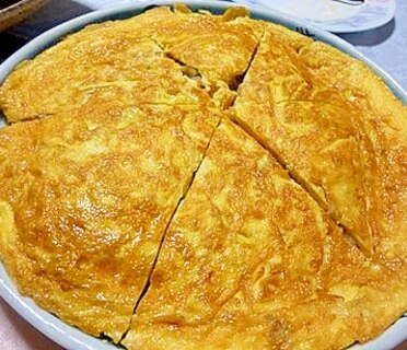 台湾の家庭料理「切り干し大根のオムレツ」